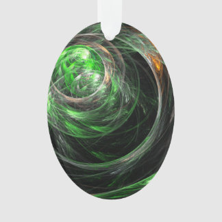 Rund um das Abstrakte Kunstakryloval der Welt Ornament