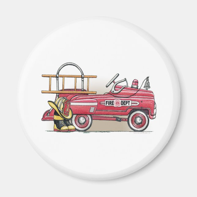 Rund um das Magnet für Pritzelwagen (Vorne)