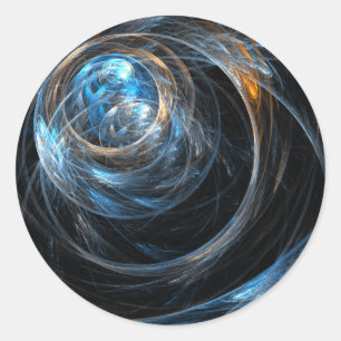 Rund um den Aufkleber für die Abstrakte Kunst