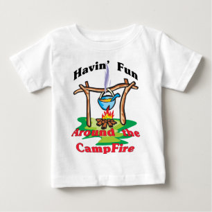 Rund um den Campfire Baby T-shirt