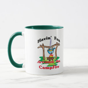 Rund um den Campfire Tasse