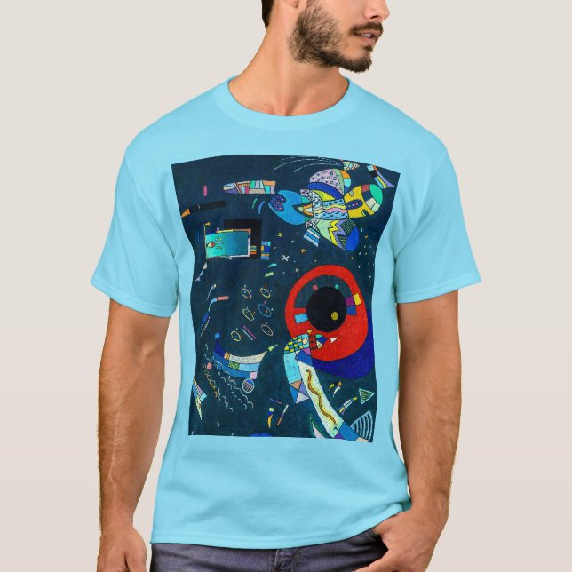 Rund um den Circle - Kandinsky T-Shirt (Vorderseite)