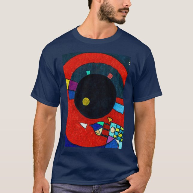 Rund um den Circle - Kandinsky T-Shirt (Vorderseite)