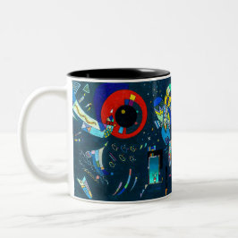 Rund um den Circle - Kandinsky Zweifarbige Tasse