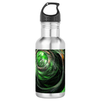 Rund um die Abstrakte Kunstflasche der Welt Edelstahlflasche