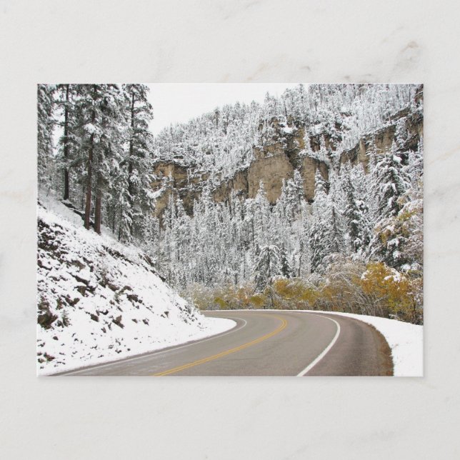 Rund um die Bend - Spearfish Canyon Postkarte (Vorderseite)