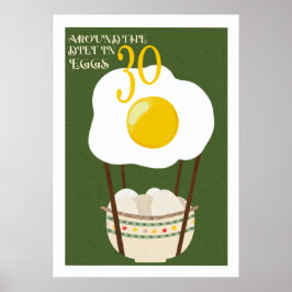Rund um die Diät in 30 Eiern Poster