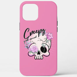Rund um die Skull-Flora Pasta Case-Mate iPhone Hülle