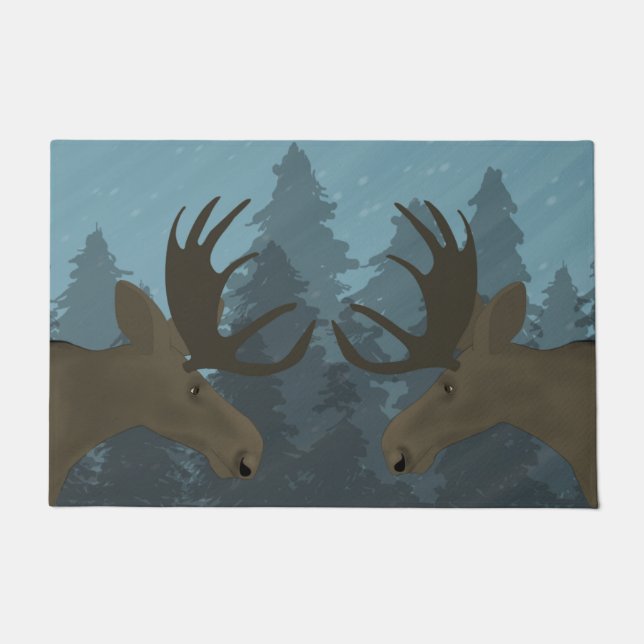 Rund um die Türmatte verschieben (Vorderseite)