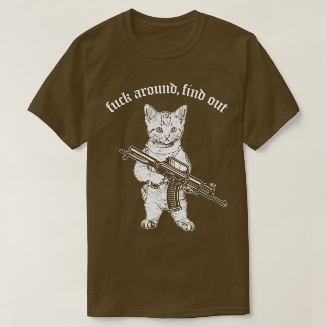 Rund um Find Out 8 T-Shirt (Design vorne)