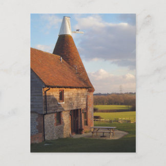 Rund um Großbritannien,    Kentish Oast House Postkarte