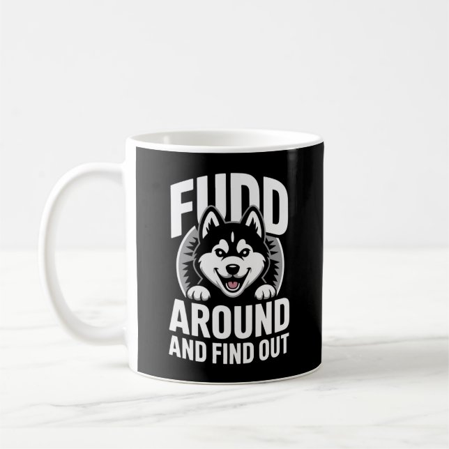 Rund um und erfahren kaffeetasse (Links)