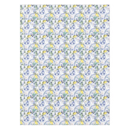 Rund,verziert,spanisch,mediterran,Zitrone, Tischdecke