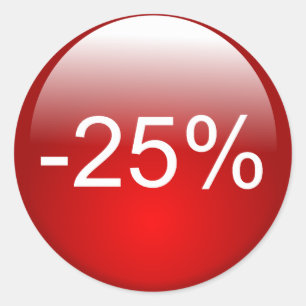 Rundaufkleber für -25% Rabatt Runder Aufkleber