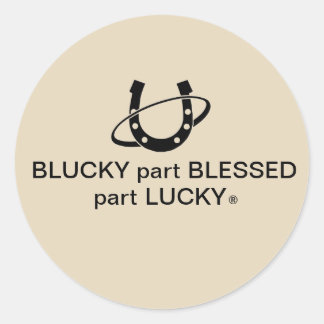 Rundaufkleber, glänzend, groß 3 Zoll (6 pro Blatt) Runder Aufkleber