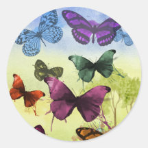 Rundaufkleber, glänzend, groß, 3-Zoll-SCHALTFLÄDEN