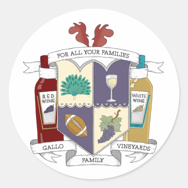 Rundaufkleber Runder Aufkleber (Vorderseite)