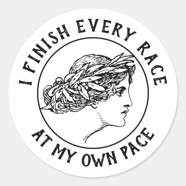 Rundaufkleber Runder Aufkleber (Vorderseite)