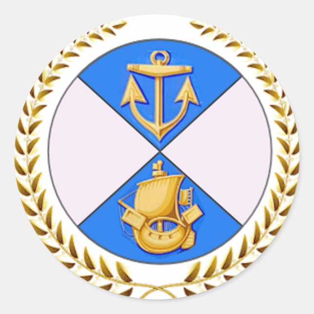 Rundaufkleber Runder Aufkleber (Vorderseite)