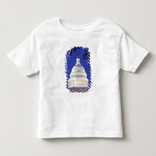 Rundbau von US-Hauptstadt nachts, Washington Kleinkind T-shirt