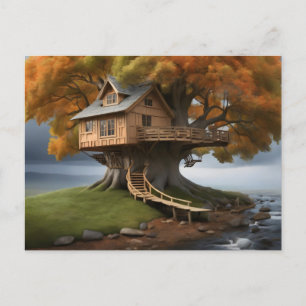 Rundbaumposter Postkarte