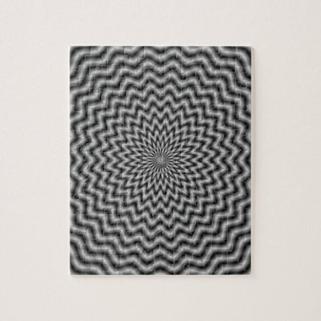 Rundbewegung in Monochrome Puzzle (Vertikal)
