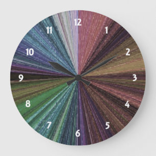 Rundbogen Große Wanduhr