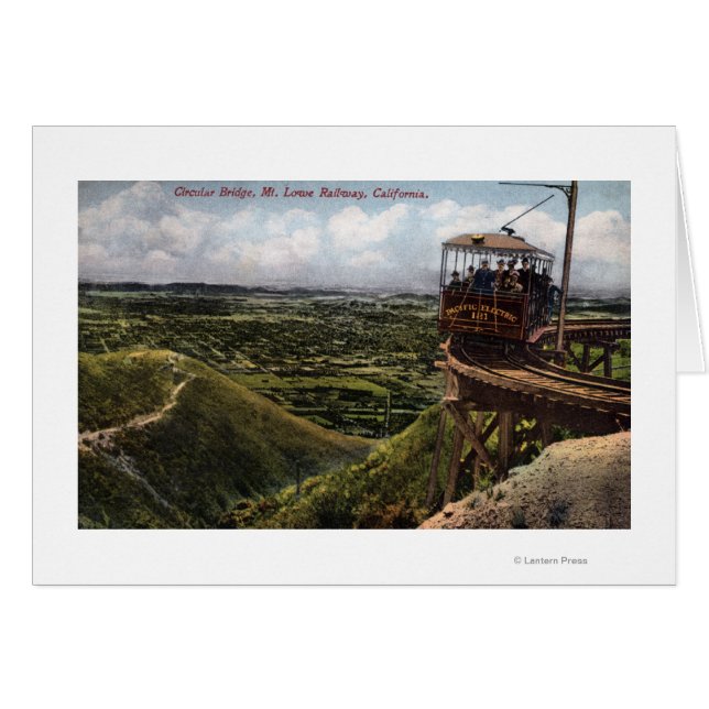 Rundbrücke Pazifische Eisenbahnansicht (Vorderseite (Horizontal))