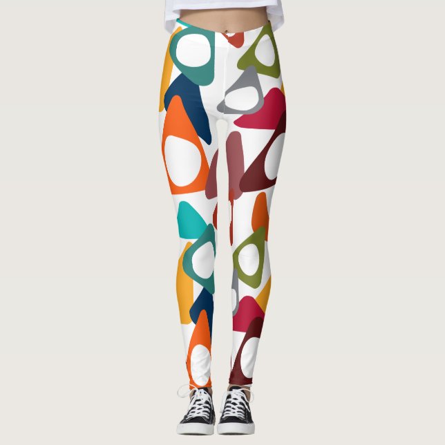 Runddreiecke Leggings (Vorderseite)
