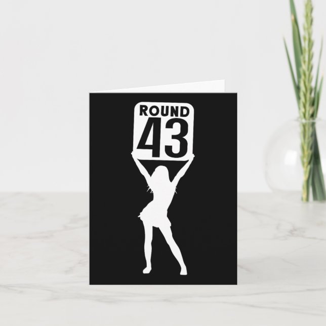 Runde 43 karte (Vorderseite)