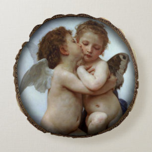 Runde antike Kunst-Kissen Rundes Kissen