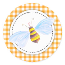 Runde Bienenart-Orangenjar