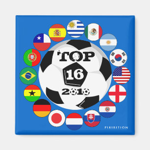 Runde der 16 Teamflaggen - Magnet-Weltmeisterschaf Magnet