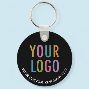 Runde der Logo-Runde für den Schlüsselanhänger aus