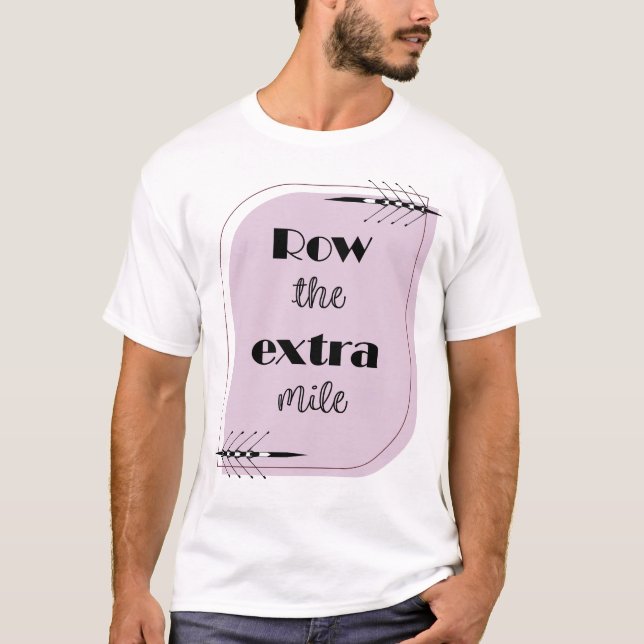 Runde der zusätzlichen Meile T-Shirt (Vorderseite)