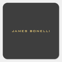 Runde Ecke Grau-Gold-Farbe Beruflich