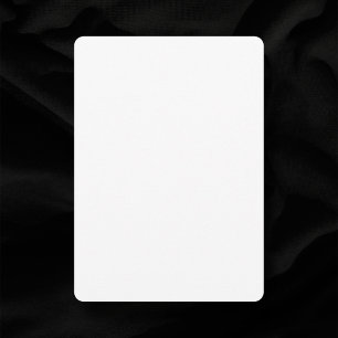 Runde Ecken 5" x 7" Schlichte Blankenhochzeit Einladung