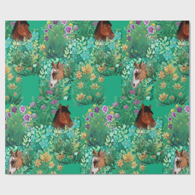 Runde Geschenkpapier (Flach)