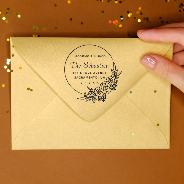 Runde Hochzeit Permastempel (Von Creator hochgeladen)