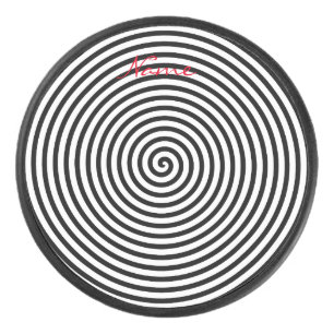 Runde Hypnose Spiral Thunder_Cove  Eishockey Puck