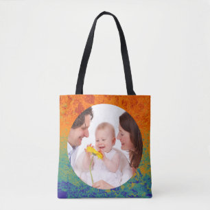 Runde in quadratischem Rahmen Spritzer 4 + Ihr Fot