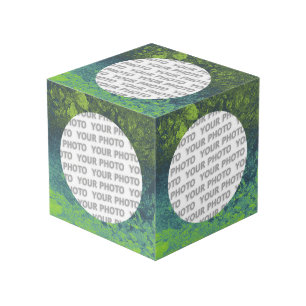 Runde in quadratischem Rahmen Spritzer 5 + Ihr Fot