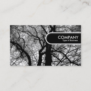 Runde Kante - Hochkontrast Visitenkarte