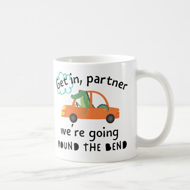 Runde Mentalität Kaffeetasse (Rechts)