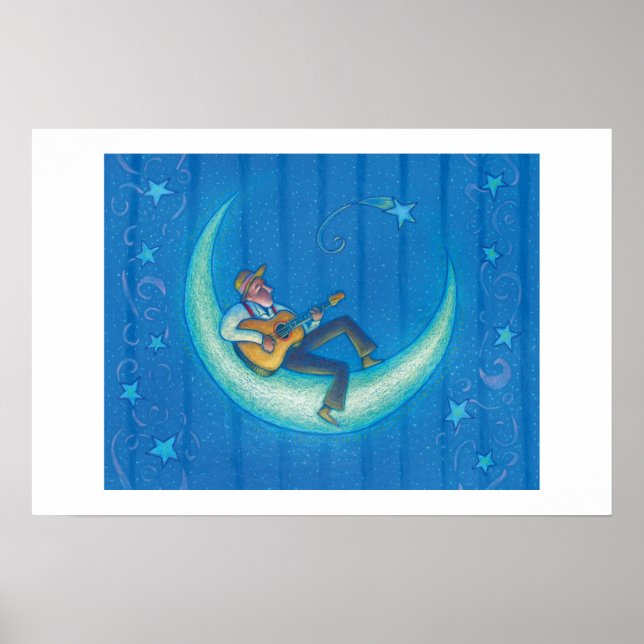 Runde Mitternacht Poster (Vorne)