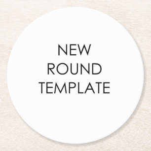 Runde PapierUntersetzer-Schablone Runder Pappuntersetzer