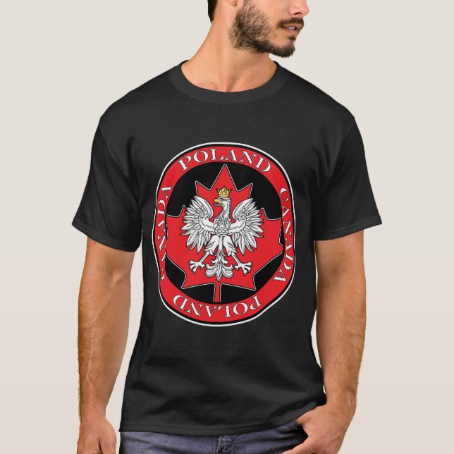 Runde Polen - Kanada - Leaf T-Shirt (Vorderseite)