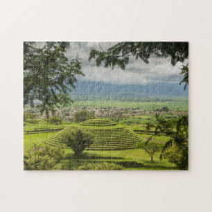 Runde Pyramide-Ruinen, Sayulita, Nayarit, Mexiko Puzzle