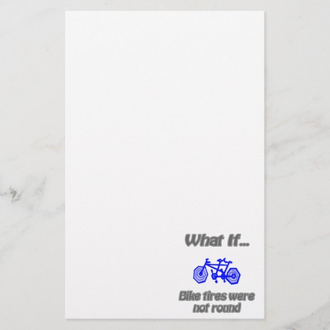 runde Reifen Briefpapier (Vorderseite)