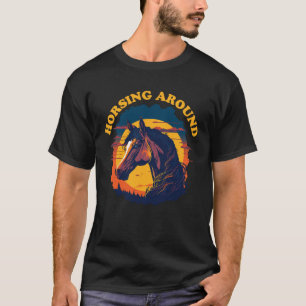 Runde - Reitausflug T-Shirt